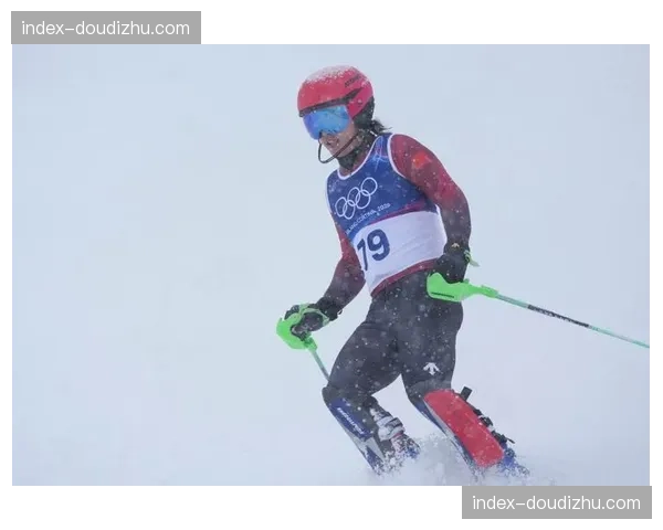 高山滑雪男子大回转比赛 中国选手刘校辰迎来首秀